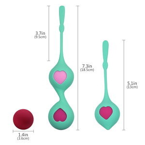 Balle <span class=keywords><strong>de</strong></span> Kegel en silicone pour adultes, jouet sexuel, vente chaude 2021, ensemble <span class=keywords><strong>de</strong></span> balles <span class=keywords><strong>de</strong></span> Kegel <span class=keywords><strong>Geisha</strong></span> lestées pour exercices <span class=keywords><strong>de</strong></span> massage, vente en gros - Product Image 2