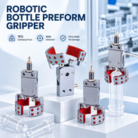 GHPR Wenjin Pince robotique verticale pneumatique à 2 mâchoires pour préformes de bouteilles avec capteur de détection, pour la manutention de PET et l'automatisation