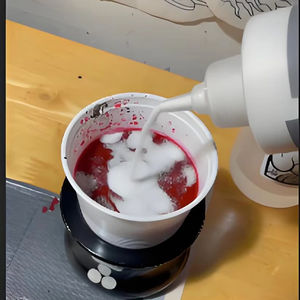 Pasta eficiente agente de cura polimérica | para sobras de tinta e pigmento tatuagem | Líquido a sólido para fácil limpeza - Product Image 1