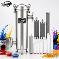 Carcasa de Filtro de Precisión Industrial para Filtración en Línea de Producción de Pintura, Recubrimientos, Pigmentos, Tinta y Líquidos de Color