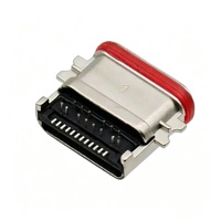 Connecteur femelle USB Type-C SMT 24 broches étanche IP68, port de câble 12V pour charge rapide et transmission de données, modèle TPC-E1104