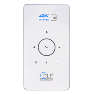 Mini Proyector de Bolsillo DLP, Proyector de Películas 3D, Cine al Aire Libre, Video Inteligente Portátil, Android, Batería Recargable Inteligente, Full HD - Product Image 3