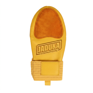 Guante de protección para palma amarilla, de cuero duradero, para béisbol juvenil, manopla para corredores, protector de mano para sóftbol, manopla deslizante - Product Image 1