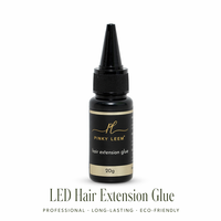 Colle capillaire imperméable à tenue forte UV Pinky Leem Private Label pour la fixation de la dentelle élastique et le dissolvant 20 ml pour les extensions de cheveux