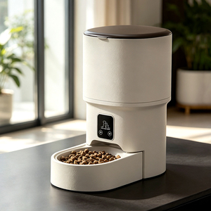 Automatic Pet <b>Feeder</b> Wifi Remote Portion Setting Smart Automatic Pet <b>Feeder</b> Smart Pet <b>Feeder</b> For Indoor Pets - Product Image 1