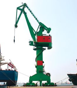 Grúa Pórtico de Brazo Giratorio de 40 Toneladas con <span class=keywords><strong>Base</strong></span> Fija de 360°, PLC, Motor de Engranajes y Rodamientos - Product Image 2