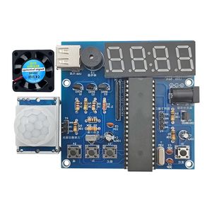 OKYN-G5288 Intelligent Temperature <b>Controlled</b> <b>Fan</b> Kit with LCD Display DIY Electronics and STEM Welding Practice - Product Image 2