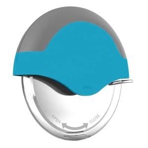 Cuchillo redondo de acero inoxidable para <span class=keywords><strong>Pizza</strong></span>, utensilios para hornear pasteles, pan, Pies, masa de <span class=keywords><strong>Pasta</strong></span>, cortador de <span class=keywords><strong>Pizza</strong></span> - Product Image 3