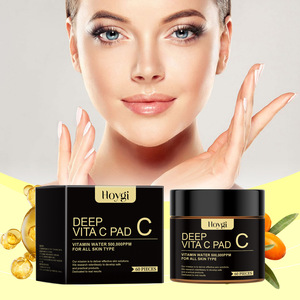 2025 Venta caliente Premium Natural vitamina C brillo mejora almohadillas faciales crema facial de limpieza a fondo - Product Image 1