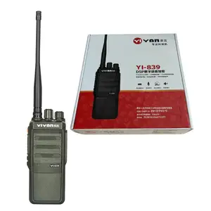 חם פופולרי 15 km ארוך טווח ווקי טוקי 100W HF VHF UHF נייד משדר ווקי טוקי ft FT