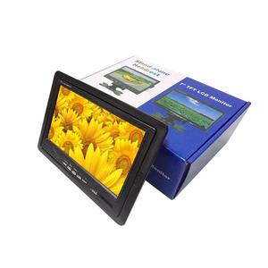 7 inch HD <span class=keywords><strong>LCD</strong></span> Monitor xe phía sau xem màn hình hiển thị TFT Giao diện - Product Image 1