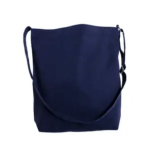 도매 한국어 빈 간단한 다색 에코 코튼 어깨 가방