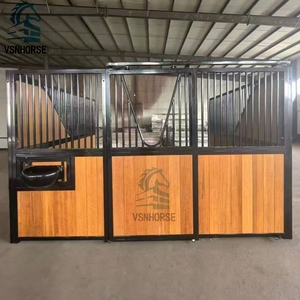 야외용 고품질 승마 마구간 맞춤형 <span class=keywords><strong>3</strong></span>.5m 고급 조립식 아연도금 마구간 - Product Image 1