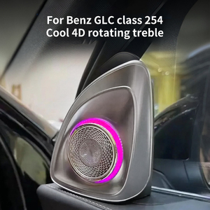 Lumière ambiante de tweeter de porte avant pivotante de tweeter de pilier A 4D pour Mercedes Benz A/B/C/E/G/S/CLA/GLA/<span class=keywords><strong>GLB</strong></span>/GLC/GLE/classe GLS - Product Image 2