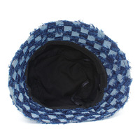 2024 nouveau Style mode automne hiver extérieur Designer Style Bob casquette jean motif à carreaux Panama pêcheur chapeaux Denim seau chapeau