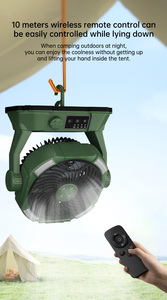 Ventilador de Aire Acondicionado Portátil con Enfriamiento por Evaporación, 6L, <span class=keywords><strong>3</strong></span> Velocidades, con Nebulizador de Agua para Uso <span class=keywords><strong>en</strong></span> Exteriores - Product Image 5