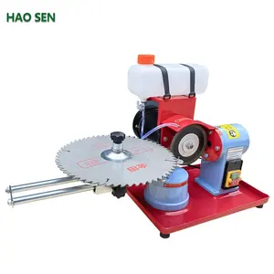 Hoja de sierra circular Sharpener550W Molino de ángulo giratorio Rectificadora Inyección de agua Máquina afiladora de hojas de sierra para carpintería