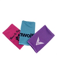 Serviette de sport tricotée antimicrobienne rafraîchissante pour adultes, effet froid instantané pour activités de plein air et de fitness, avec impression de logo personnalisée