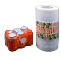 Film rétractable thermosensible en PVC opaque durable au prix le plus avantageux, qualité alimentaire, marque BINHAI, pour les applications d'eau en bouteille