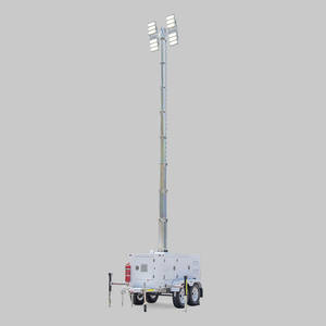 7000w הידראולי רכב תורן דיזל רכוב מחולל מגדל אור נייד - Product Image 4