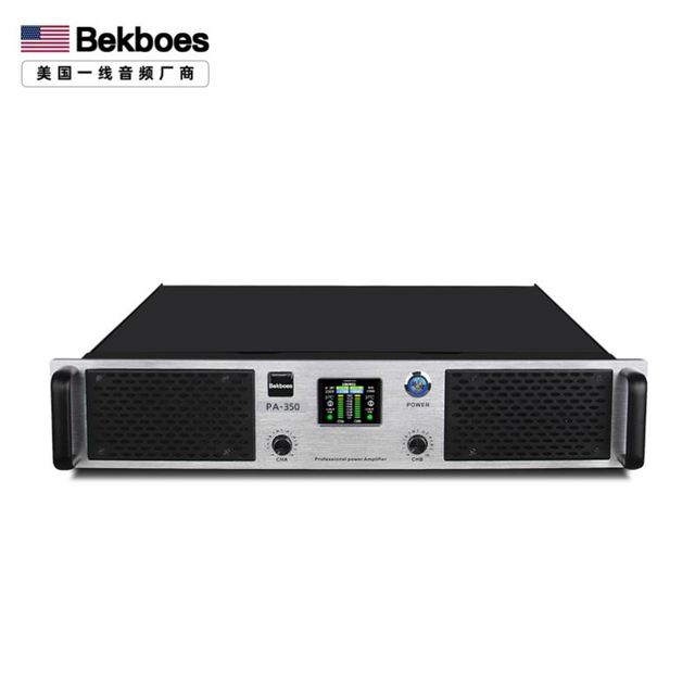 Bekboes PA-350 Factory Direct Supply LCD Display Audio Professional Class AB Amplificador De Som Professional