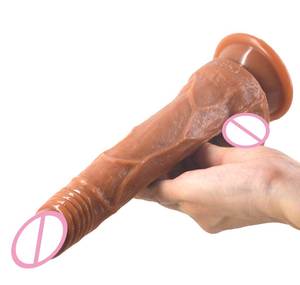 Realistischer <span class=keywords><strong>Dildo</strong></span> mit Saugnapf klares Blut Sexspielzeug für Frauen schlanken langen Penis Erwachsenen Lesben Masturbation Sexspielzeug - Product Image 2