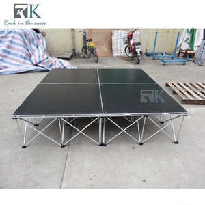แผงเวทีอะลูมิเนียมแบบพกพาสำหรับงานแสดงสินค้า พร้อมกล่องขนส่ง - Product Image 6