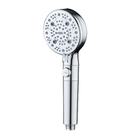 Pommeau de douche en pierre minérale à haute pression à 9 fonctions, pommeau de douche à main de massage pour salle de bain à économie d'eau avec filtre