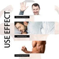 Gel stimulant pour hommes North Moon Male Gold Special, accélérant l'érection, améliorant l'endurance et la dureté du pénis.