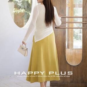 Robe Camisole Tricotée Femme Runqi Taille Cintrée Couleur Unie Coupe Évasée Grande Taille N9167 - Product Image 3