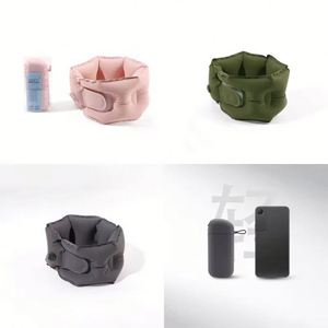 Wholesale Custom Logo U-Shape Travel Neck <b>Inflatable</b> Portable Folding for Outdoor Traveling <b>Car</b> Airplane Pillow - Product Image 2