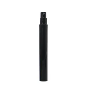 Инструмент для макияжа, карманный размер 5 мл, пластиковая многоразовая черная парфюмерная спрей-ручка