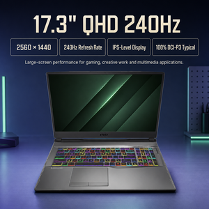 Portátil para Juegos MSI Alpha 17 C7VF, Ryzen 9 7945HX, RTX 4060 8GB, 17.3 Pulgadas QHD 240Hz, 16GB, 1TB SSD, Nuevo - Product Image 3