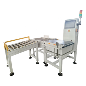 <b>Large</b> Scale Digital Steel Checkweigher <b>Roller</b> Conveyor for Cartons OEM Customizable 10g Pusher Auto Reject Online Auto Weighing - Product Image 6