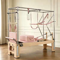 Maple 3-en-1 Pilates Cadillac Multi-fonctions Reformer Trapeze Tower Équipement de studio pour l'entraînement de correction de posture Vente en gros