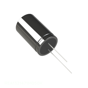 Distribuidor Autorizado REA1321471M050K Condensador de Aluminio 470uF 20% 50V Radial TH de Orificio Pasante 470 uF - Product Image 1