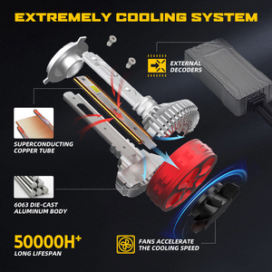 Super brillante 300W H11 bombillas de faros Led 12V 24 voltios para A3 A4 A1 <span class=keywords><strong>A8</strong></span> modelos de alta potencia H1 H11 H7 9012 - Product Image 4