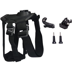 <span class=keywords><strong>Harness</strong></span> Vest Anjing yang Lembut dan Dapat Disesuaikan dengan 2 Basis Pemasangan untuk Fiksasi Dada dan Punggung Hewan Peliharaan untuk Semua Model <span class=keywords><strong>Gopro</strong></span> Hero - Product Image 2