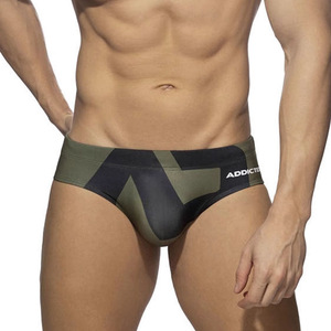 Banana Guba Maillot de bain <span class=keywords><strong>homme</strong></span> XL taille basse en nylon fin tricoté, séchage rapide, coupe triangle sexy, imprimé, personnalisable, vente en gros pour adultes - Product Image 2