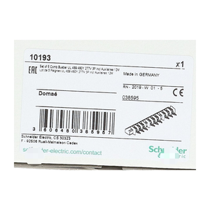 ชุด10193ไฟฟ้า5หวี busbar 80A nfp ใหม่ปิดผนึก - Product Image 2