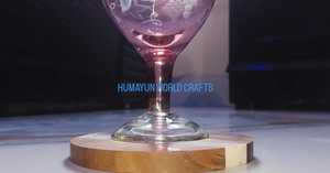 Modern Wooden and Resin Coasters Decorative Tableware <b>Drink</b> Coaster Set for Home <b>Bar</b> Restaurant Cafe Hotel and Interior Styling - Product Image 3