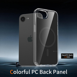 Funda Negra Anti-Rayones para <span class=keywords><strong>iPhone</strong></span> 17e de Fábrica con Cubierta Trasera de Color Puro, Magnética, Resistente a Impactos, Personalizada, Venta al Por Mayor - Product Image 5