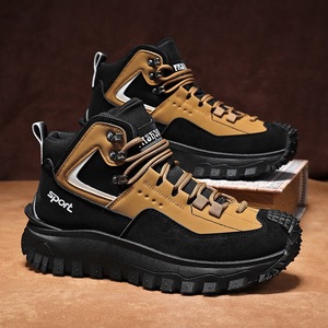 Botas de Trabajo de Goma Antideslizantes y Resistentes a Pinchazos, Protección para Soldadura, Zapatos de Trabajo Industriales, Botas de Senderismo Impermeables para Hombre - Product Image 1