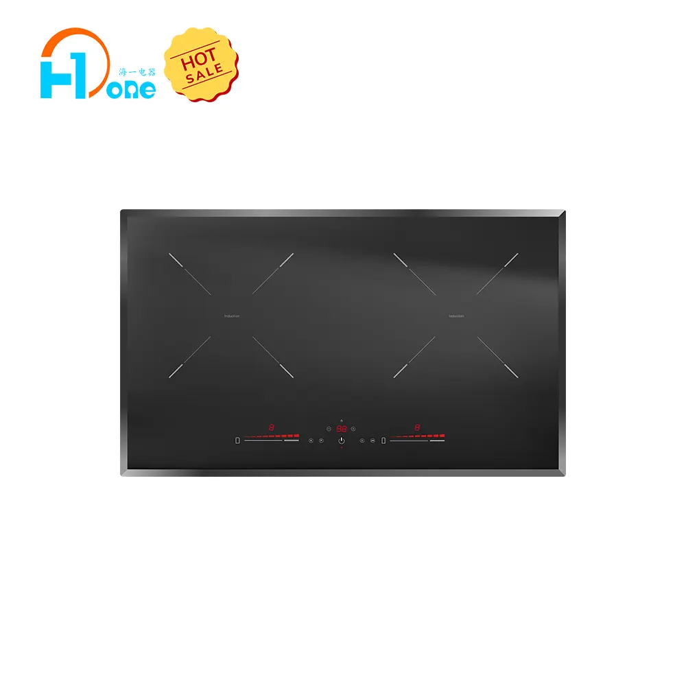 H-One Half Bridge Double Hob Induction Cooker With Rohs Built In Smart Kitchen Appliance 8126-255