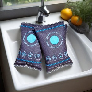 Desecante de Silicona para Automóvil, Paquetes Deshumidificadores para Coche, Bolsas a Prueba de Humedad, Desecante de Gel de Sílice Inteligente que Cambia de Color - Product Image 1