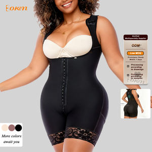 Body sculptant post-chirurgie pour femmes, correcteur <span class=keywords><strong>de</strong></span> posture croisé dans le dos, body avec entrejambe ouvert, réglable, respirant, vêtements <span class=keywords><strong>de</strong></span> compression - Product Image 1