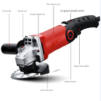 Amoladora Angular Inalámbrica de Mano de 115 mm con Velocidad Variable, 11000 RPM, Herramienta Eléctrica Industrial para Cortar y Pulir, OEM