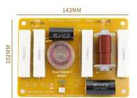CN20-b Diviseur de fréquence audio bidirectionnel en cuivre 4-8 Ohm 300W pour la protection des haut-parleurs et accessoires