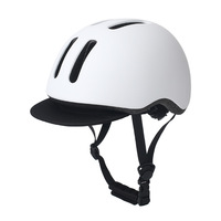 Casque de vélo de luxe décontracté pour adultes, léger, respirant, résistant à l'eau, unisexe, design moulé monobloc