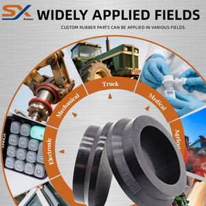 SHUOXI sıvı kauçuk enjeksiyon kalıplama özel ürünler özel su geçirmez kauçuk mühür ve özel o-ring kauçuk ve özel kauçuk tüp - Product Image 4